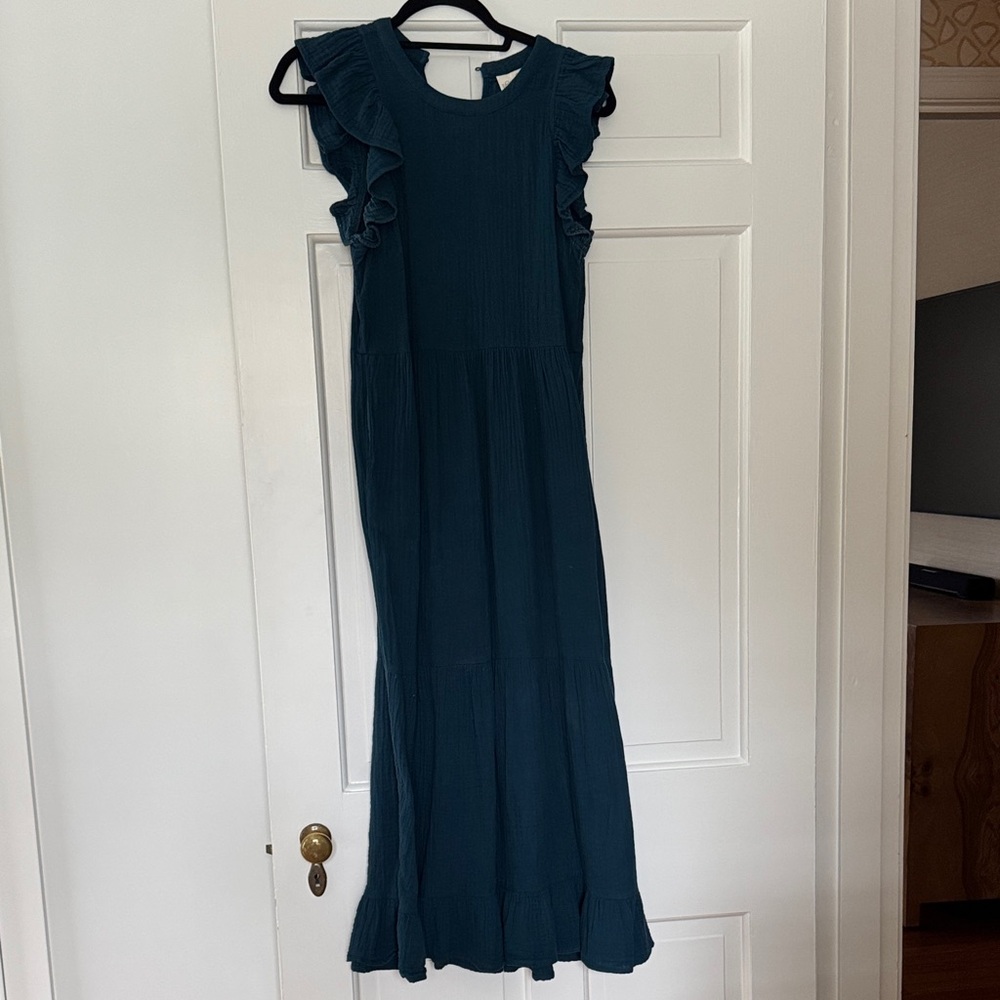 Universal Threads Teal Sleeveless Dress